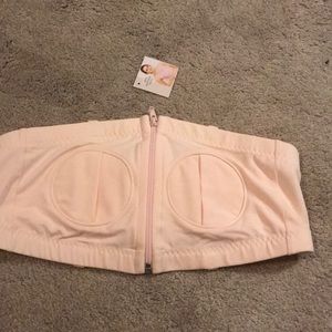 Nursing and pumping bra